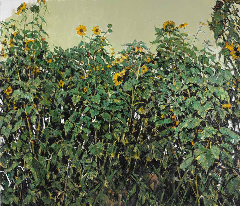 许江油画作品品鉴_中国_艺术_展览