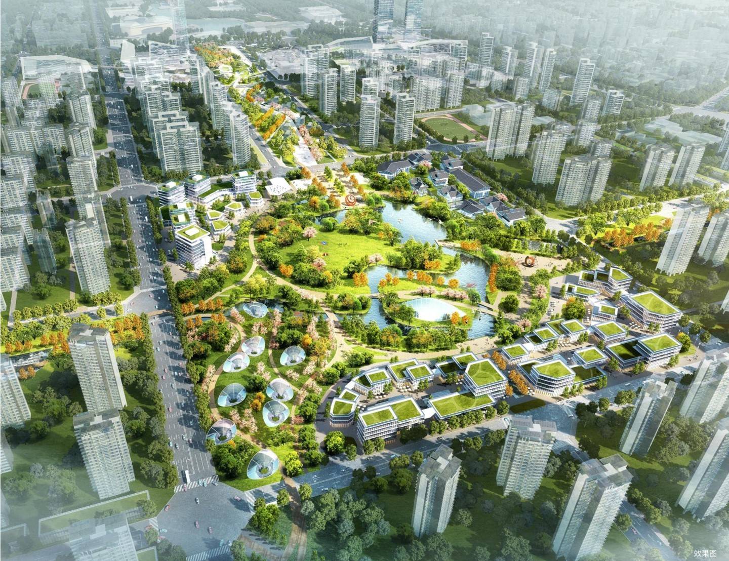 项目分析 售楼信息_规划_大城_公园
