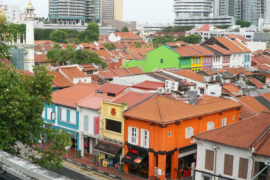 新加坡:五脚基下风情(一) 目迷五色之"小穆斯林"_甘榜格_马来_孤岛