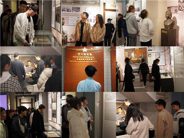 武汉工程科技学院开展清明祭英烈活动 (图5)