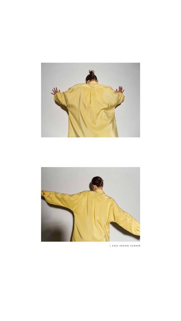 言而简之品牌发布并举办2023春夏系列预览会_时装周_裁剪_服装