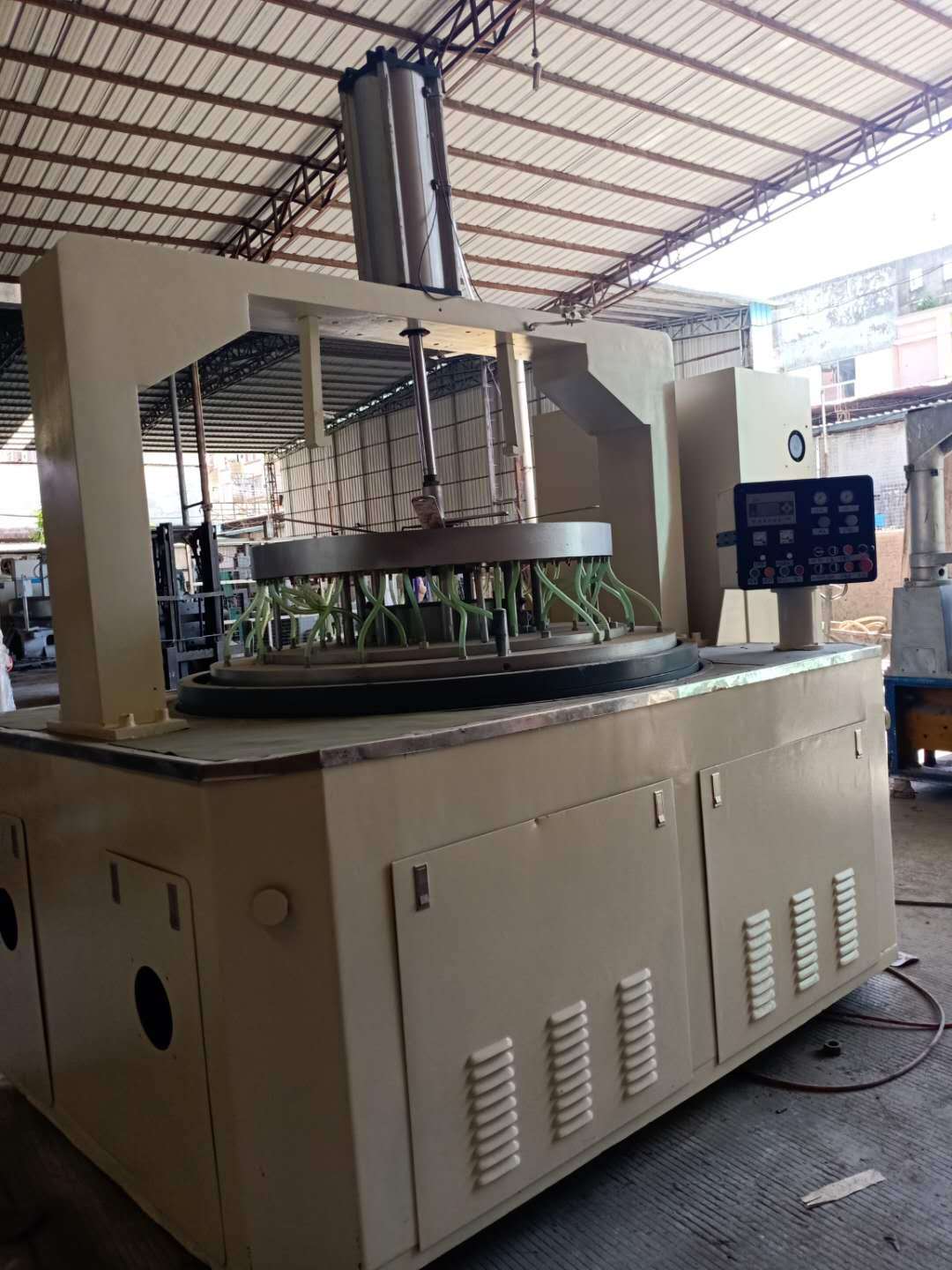 二手20b双面抛光机 双面研磨机 自动平磨机瑞德品牌适用金属 陶瓷 蓝