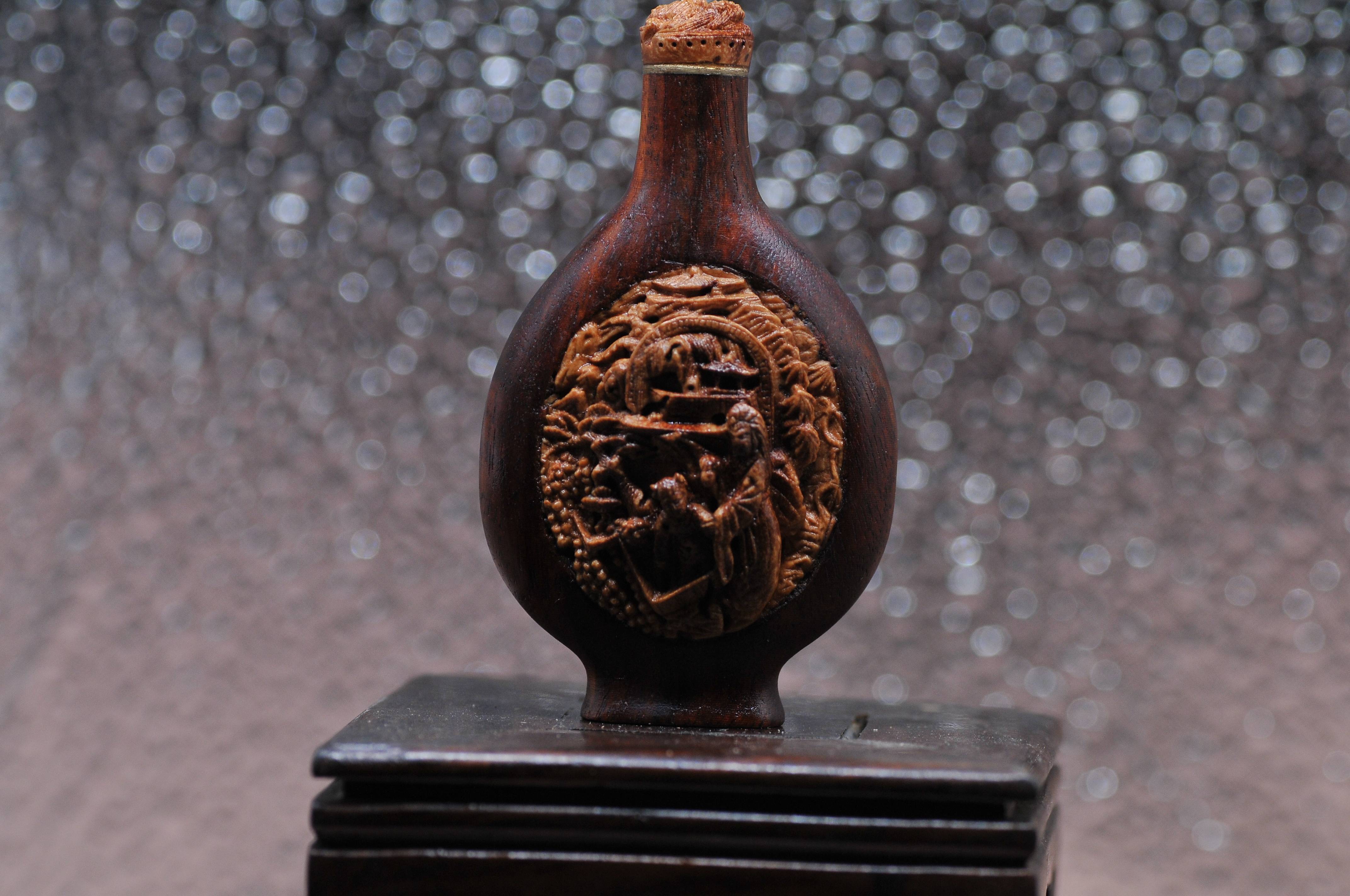 桃核雕刻大师谈栖枫(谈万海)作品-核雕的曙光-搜狐大视野-搜狐新闻