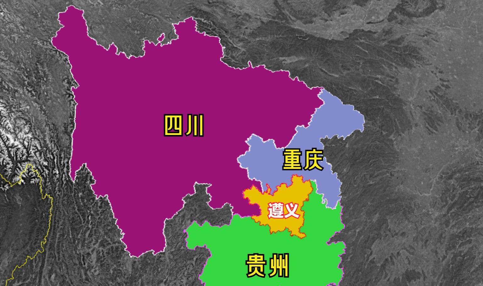 四川贵州交界地图全图图片