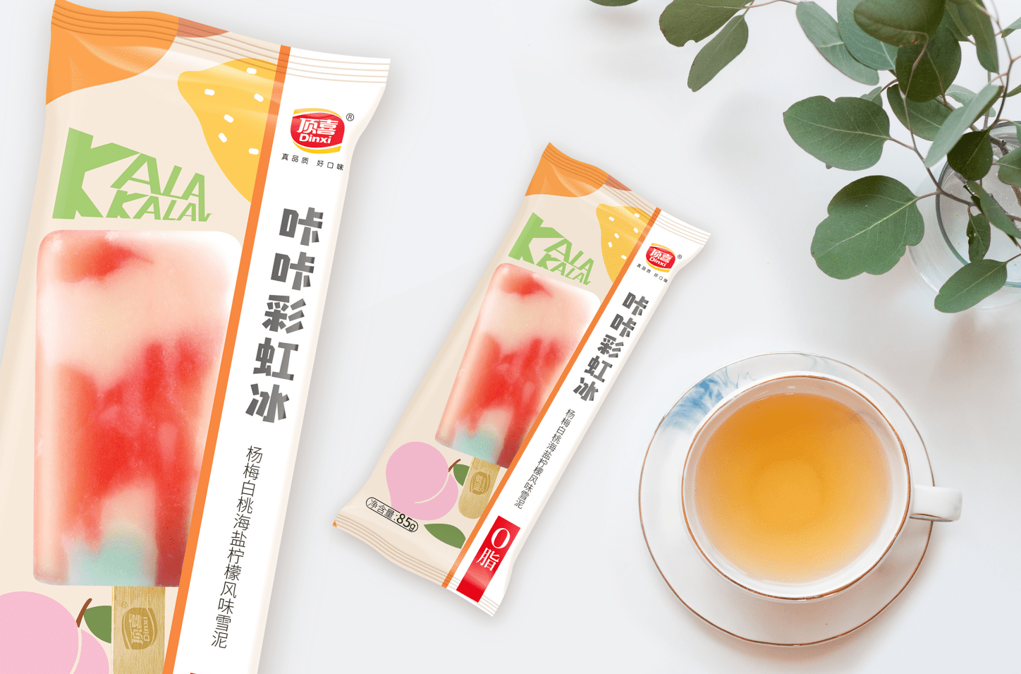 唐彩华业为青岛顶喜提供全案冰淇淋包装设计_冷饮_雪糕_生产