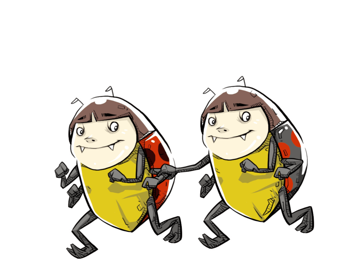 瓢虫熊蜂蜜蜂竹节虫丽蝇"酷虫学校科普漫画系列"是由吴祥敏,夏吉安,庄