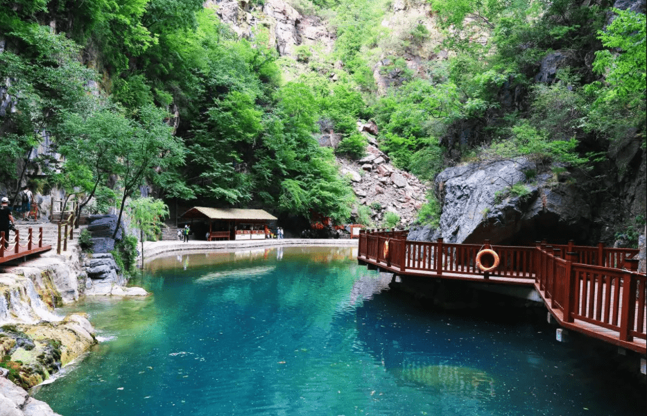 冰峪沟风景区图片图片