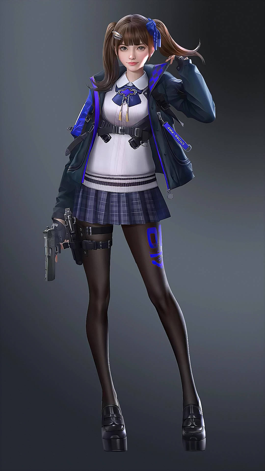 动漫女神|《穿越火线》高清4K手机壁纸-搜狐大视野-搜狐新闻