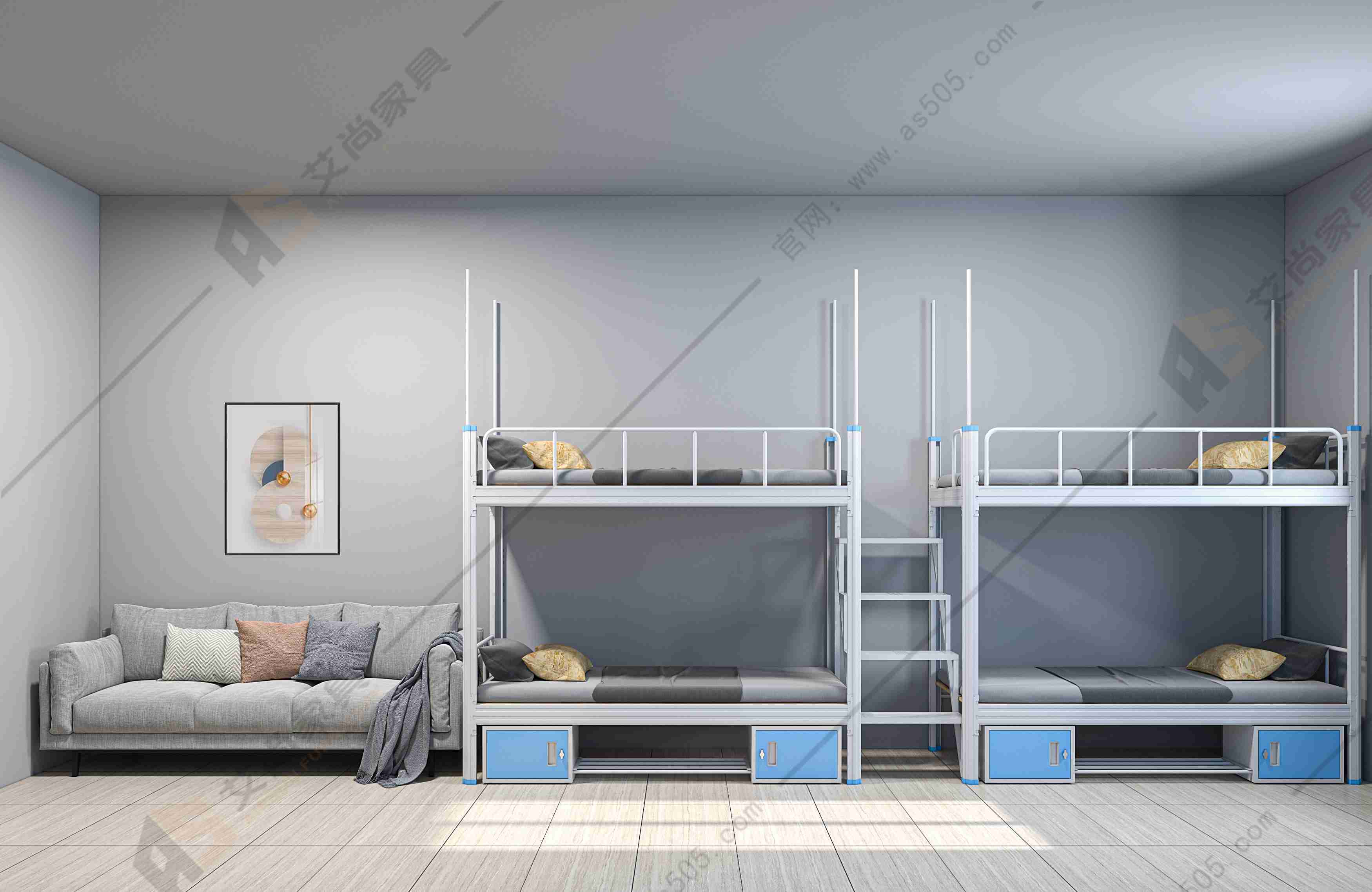 好的员工宿舍上下铺铁床,能给企业带来什么好处?_工作_空间_关系