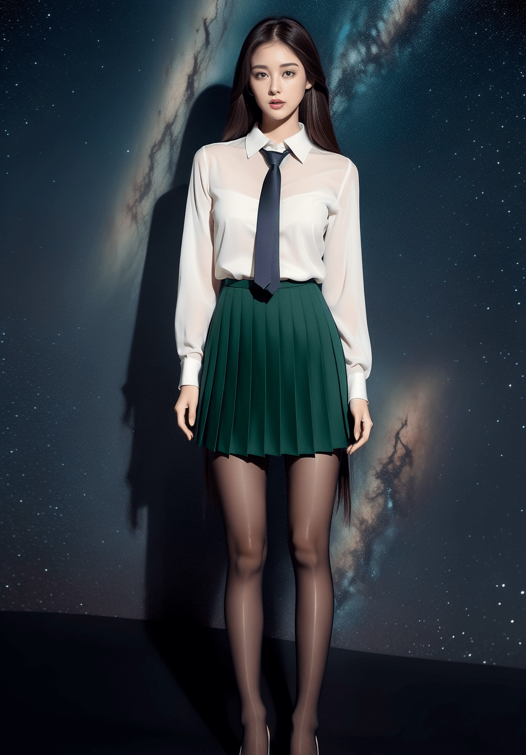 你的jk女友壁纸图集_作品_绘画_女性