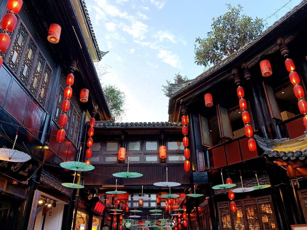中国城市图鉴 成都锦里古街-搜狐大视野-搜狐新闻