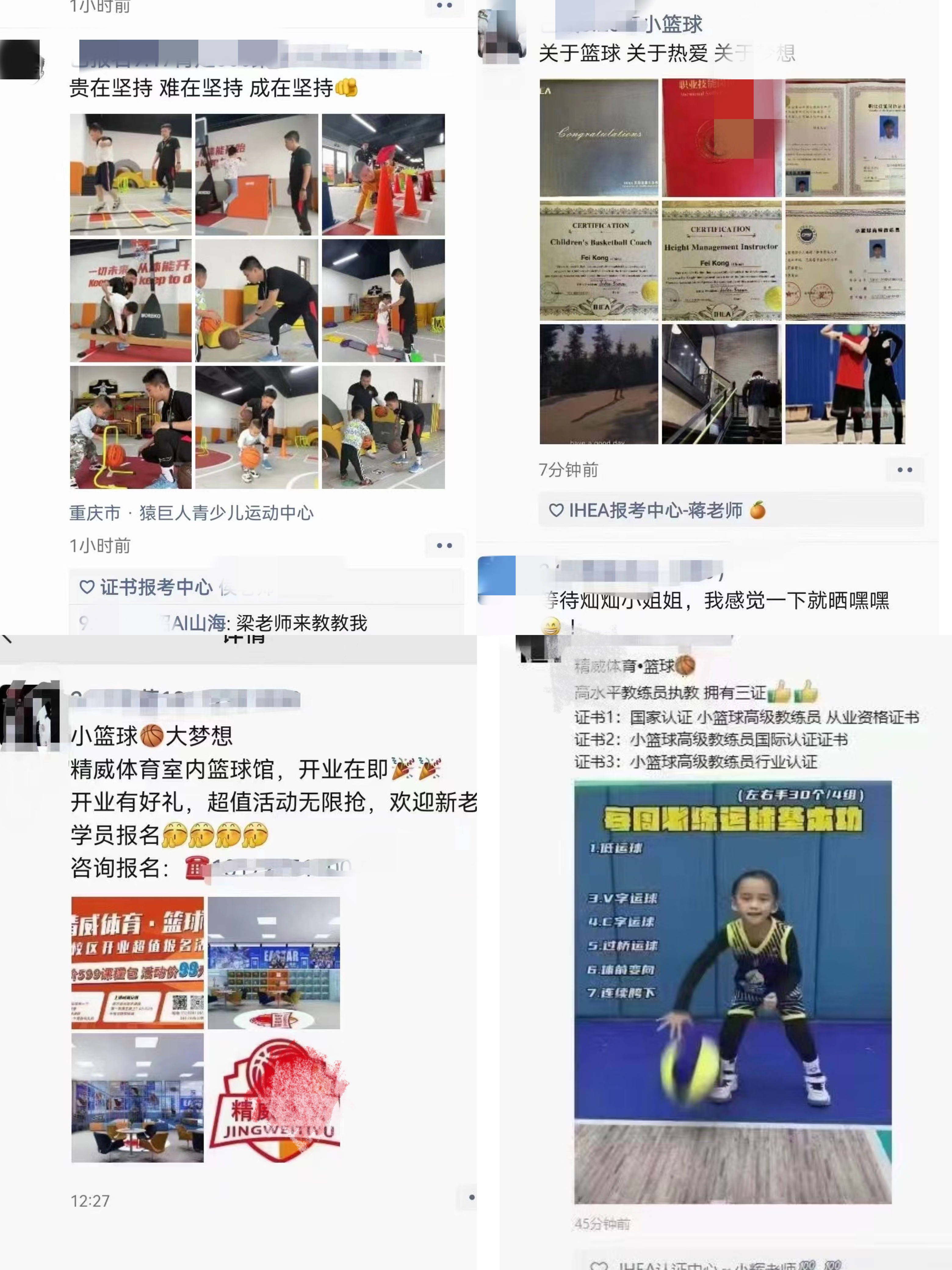 "小篮球"运动的蓬勃发展,在这个行业中担任教练角色的重要性日益拖栽