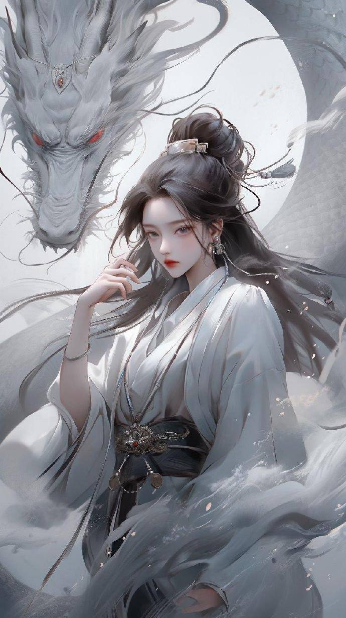 古风插画龙女壁纸|龙的传说~ -搜狐大视野-搜狐新闻