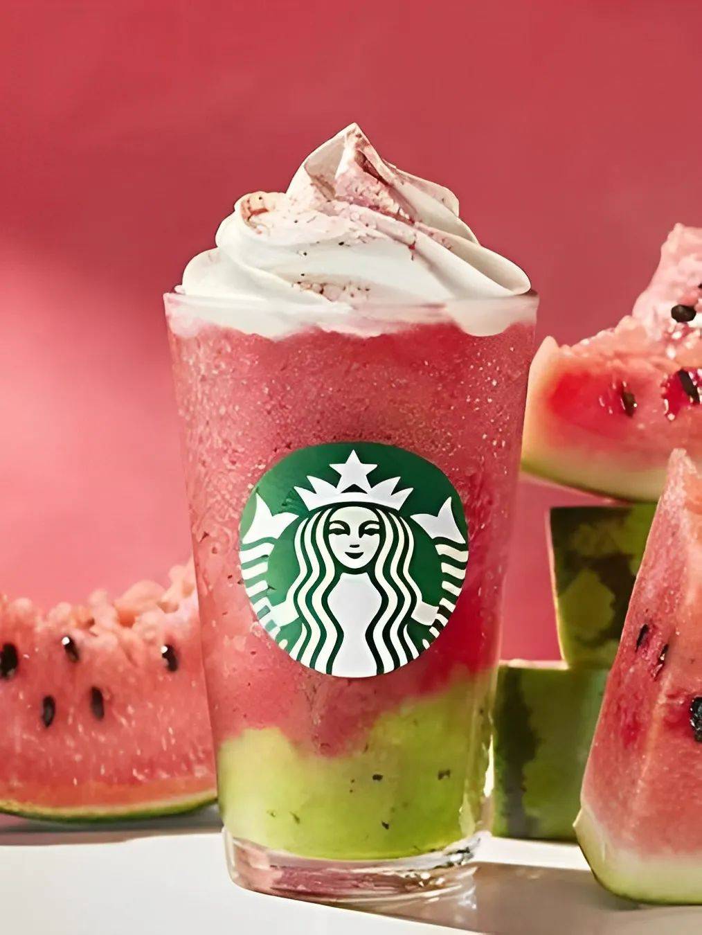 西瓜星冰乐!星巴克新区域限定来了_部分_风味_果肉