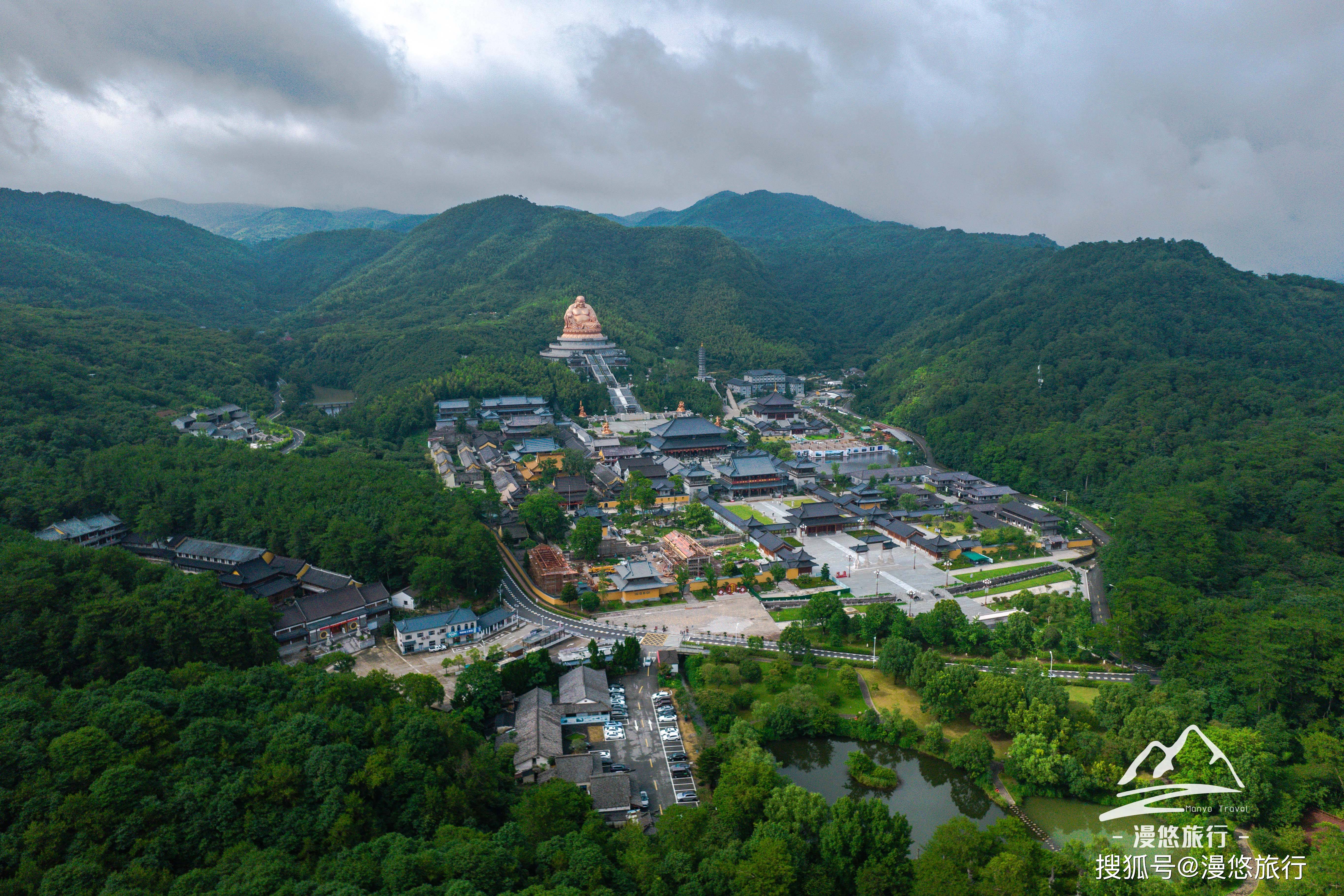 余姚四明山观景台全景图片