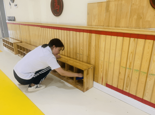 安康兴科城堡幼儿园 开学前卫生消杀及安全自查工作纪实_保障_角落