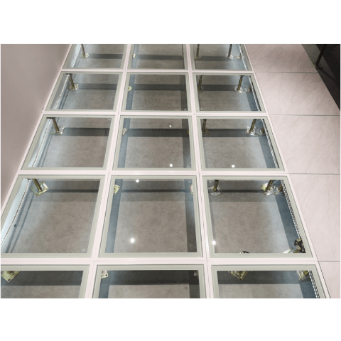 玻璃架空活动地板,防静电使用经验分享_性能_进行_应用