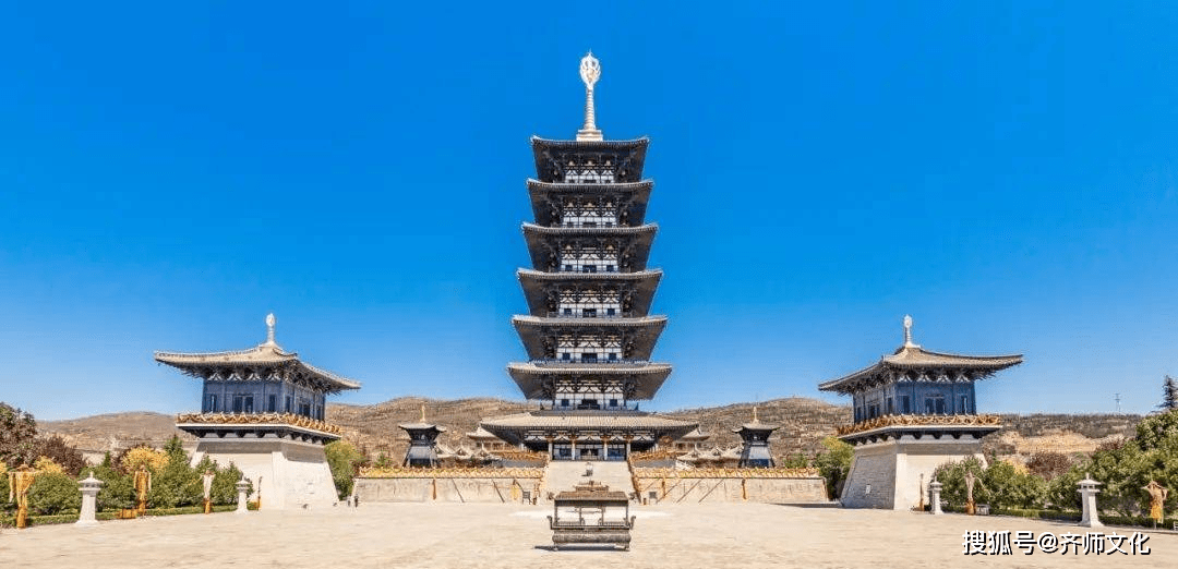 平凉泾川大云寺·舍利塔隋名大兴国寺,武则天改作大云寺.