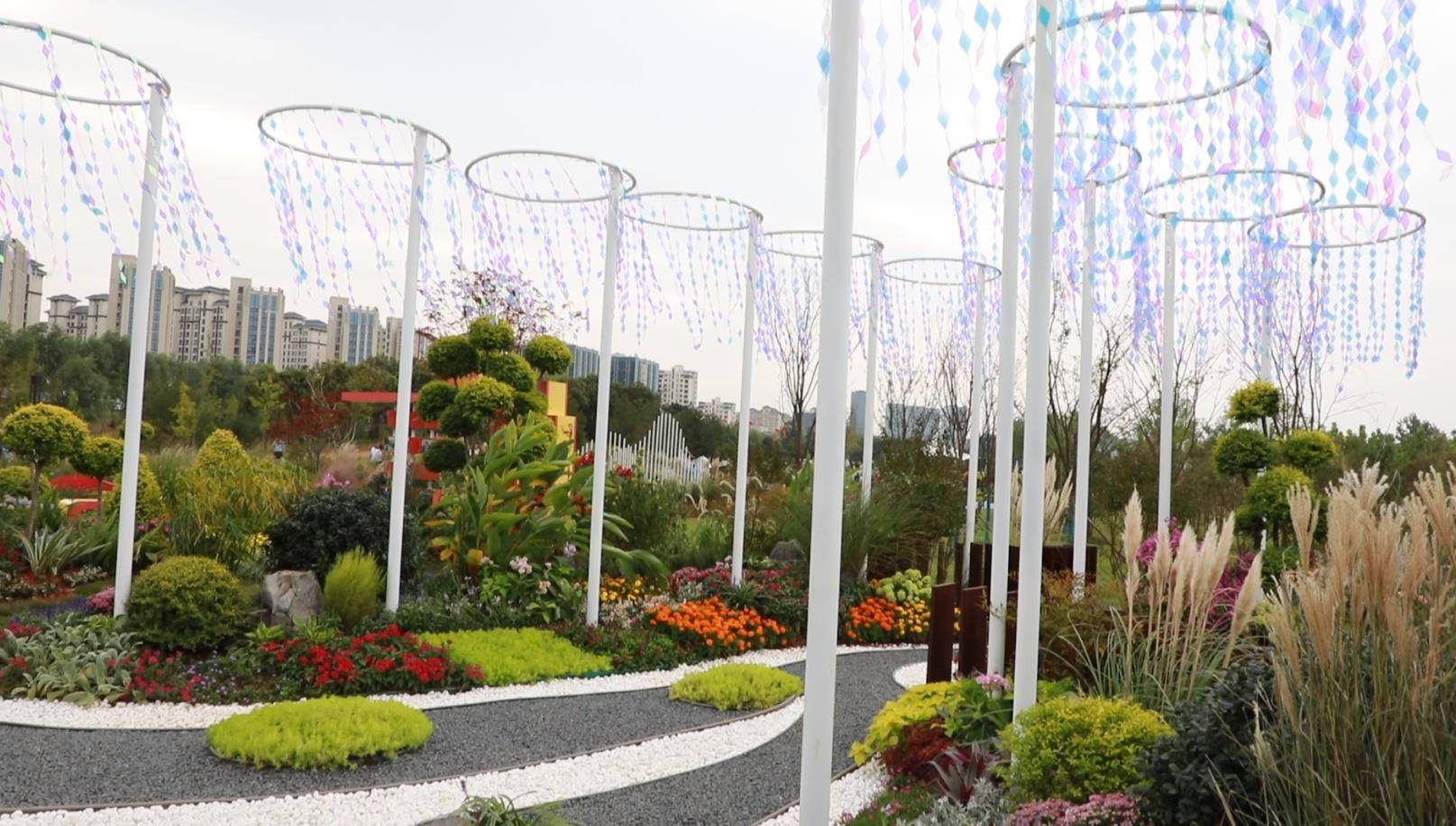 山东省园林绿化行业第二届花境职业技能竞赛闭幕式及开园仪式在临沂