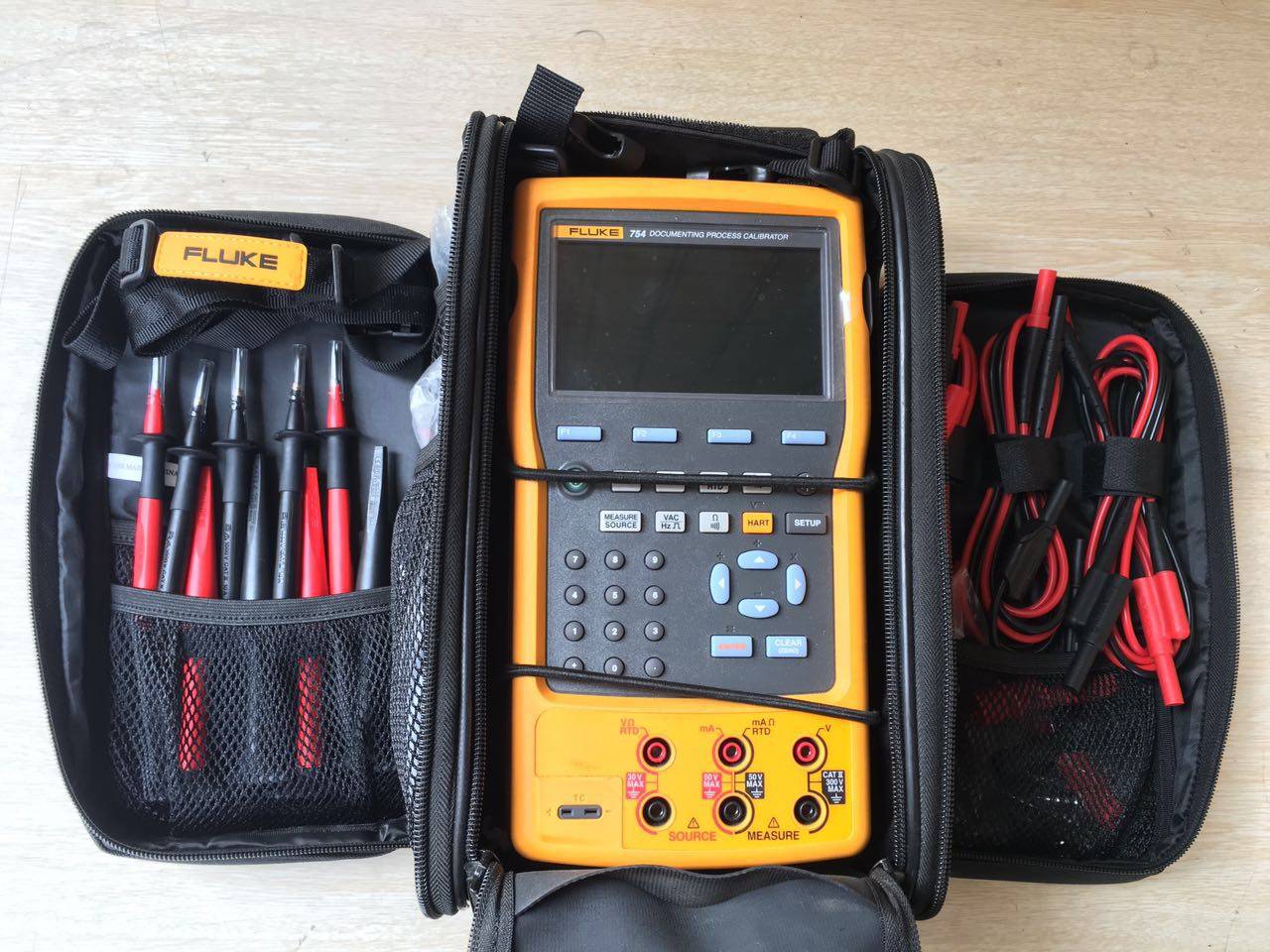 福禄克fluke754 过程信号校验仪 多功能校准仪_测量_程序并_压力