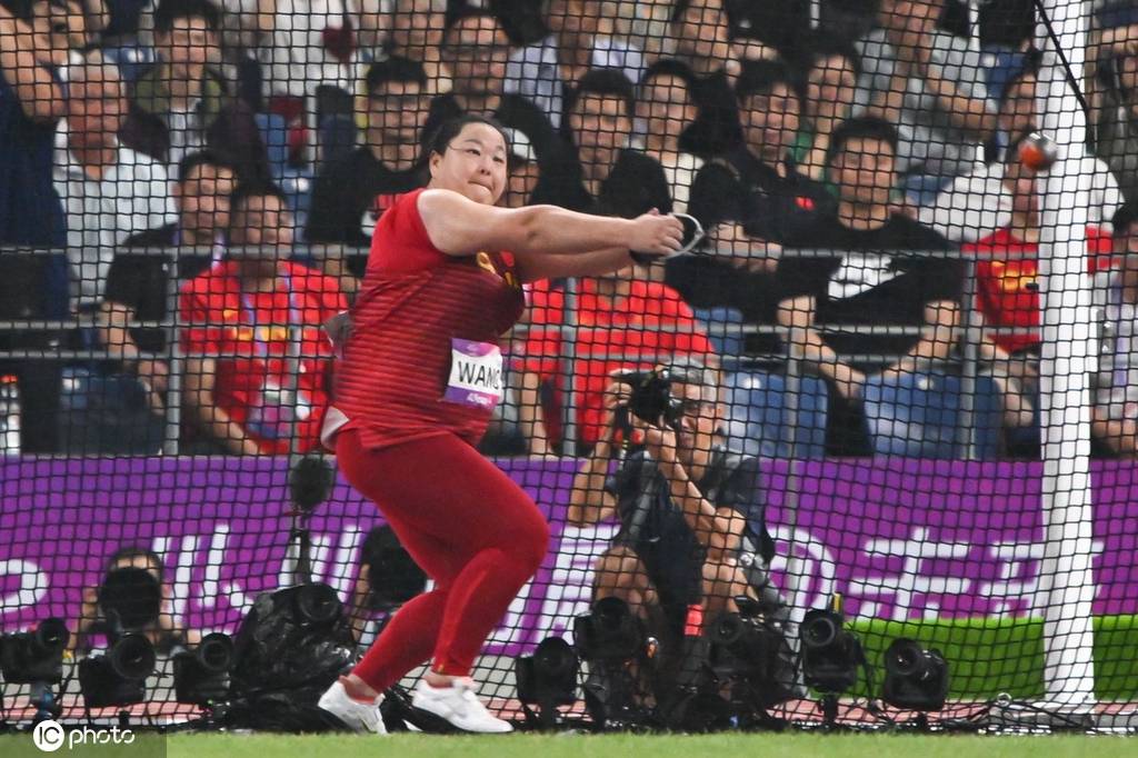 包揽金银!亚运会女子链球决赛 王铮赵杰获得冠亚军