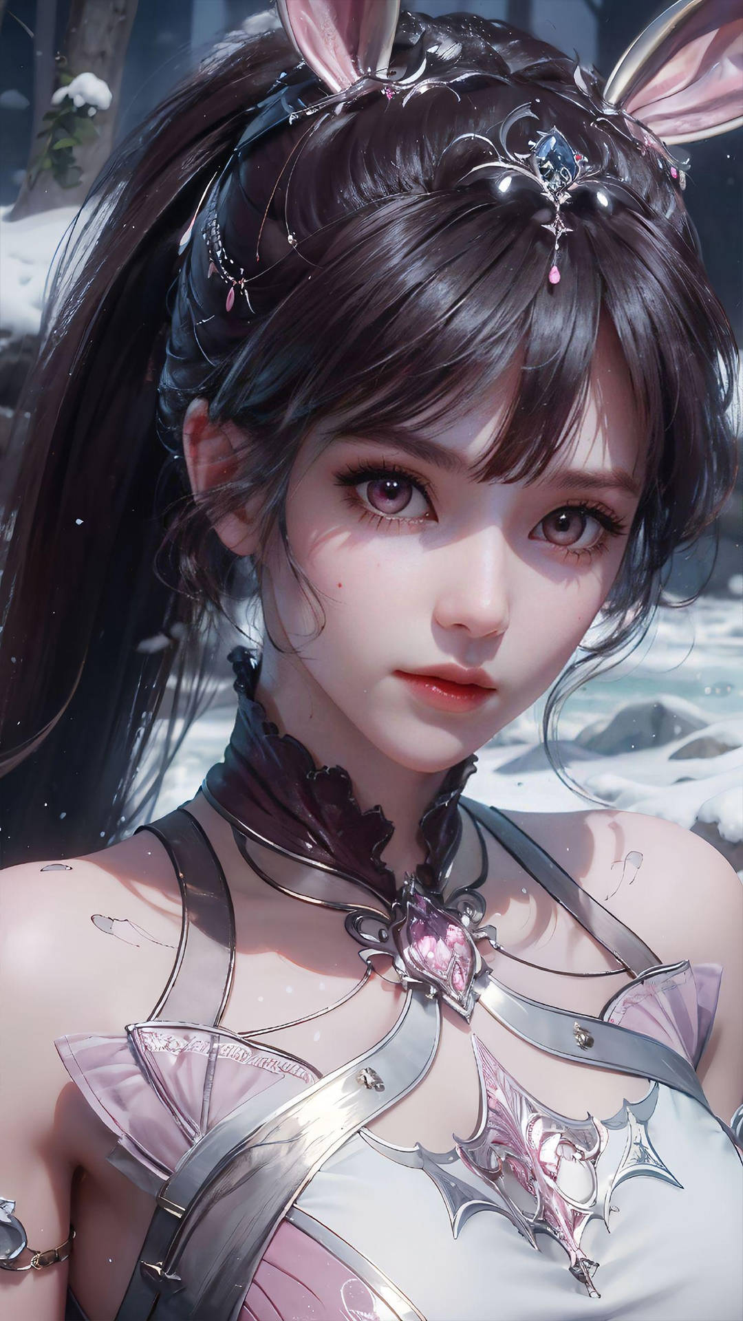 国漫女神｜《斗罗大陆》小舞AI高清精美手机壁纸_重生_小美_公子