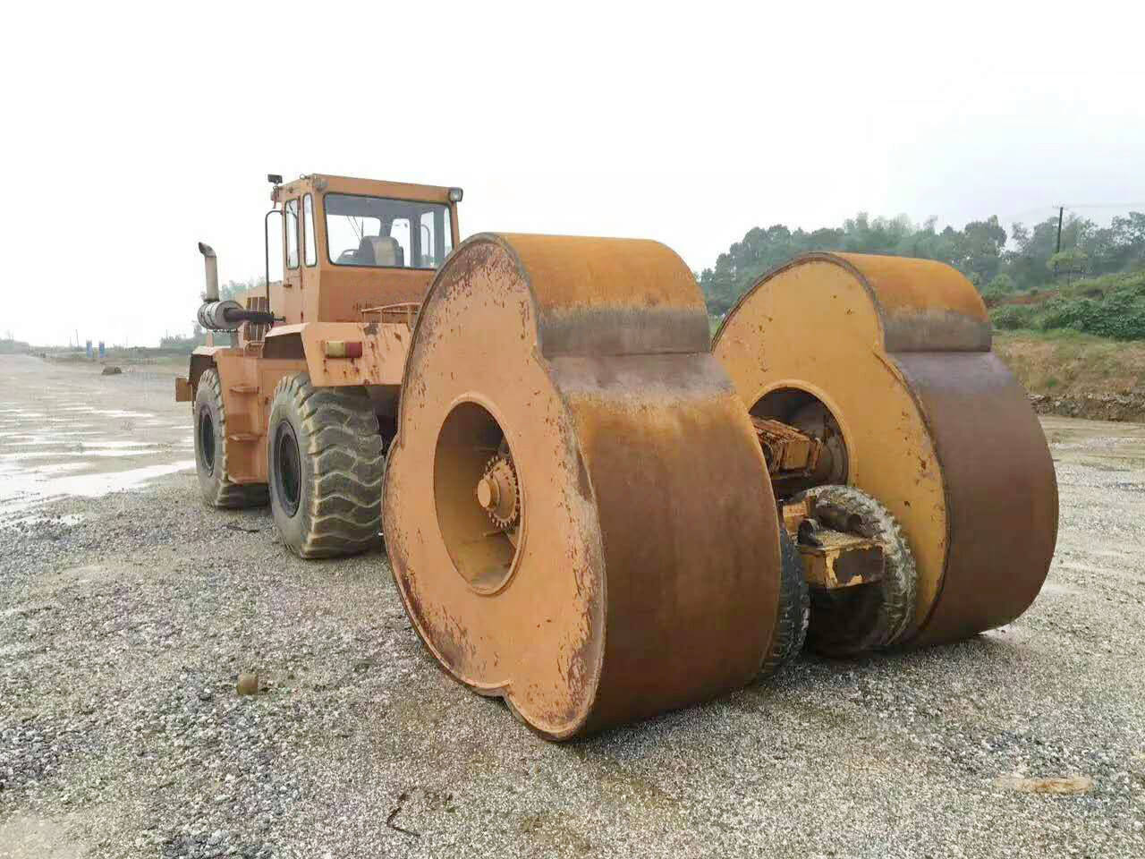 怎么选择梅花冲击压路机型号_施工_工程_进行