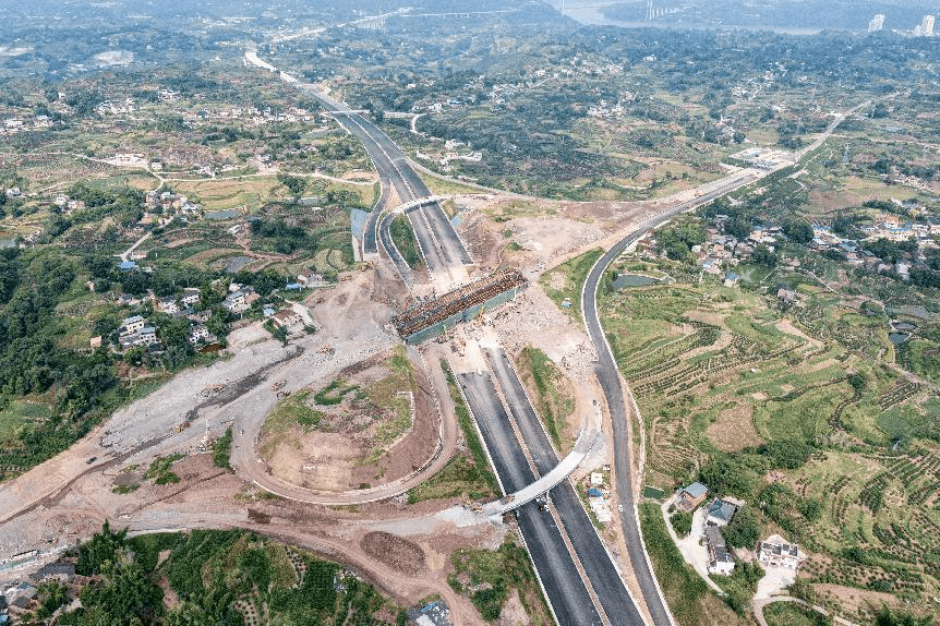 重庆:永津高速公路加快推进,已完成工程总量的80%_油溪_永川_吴滩镇