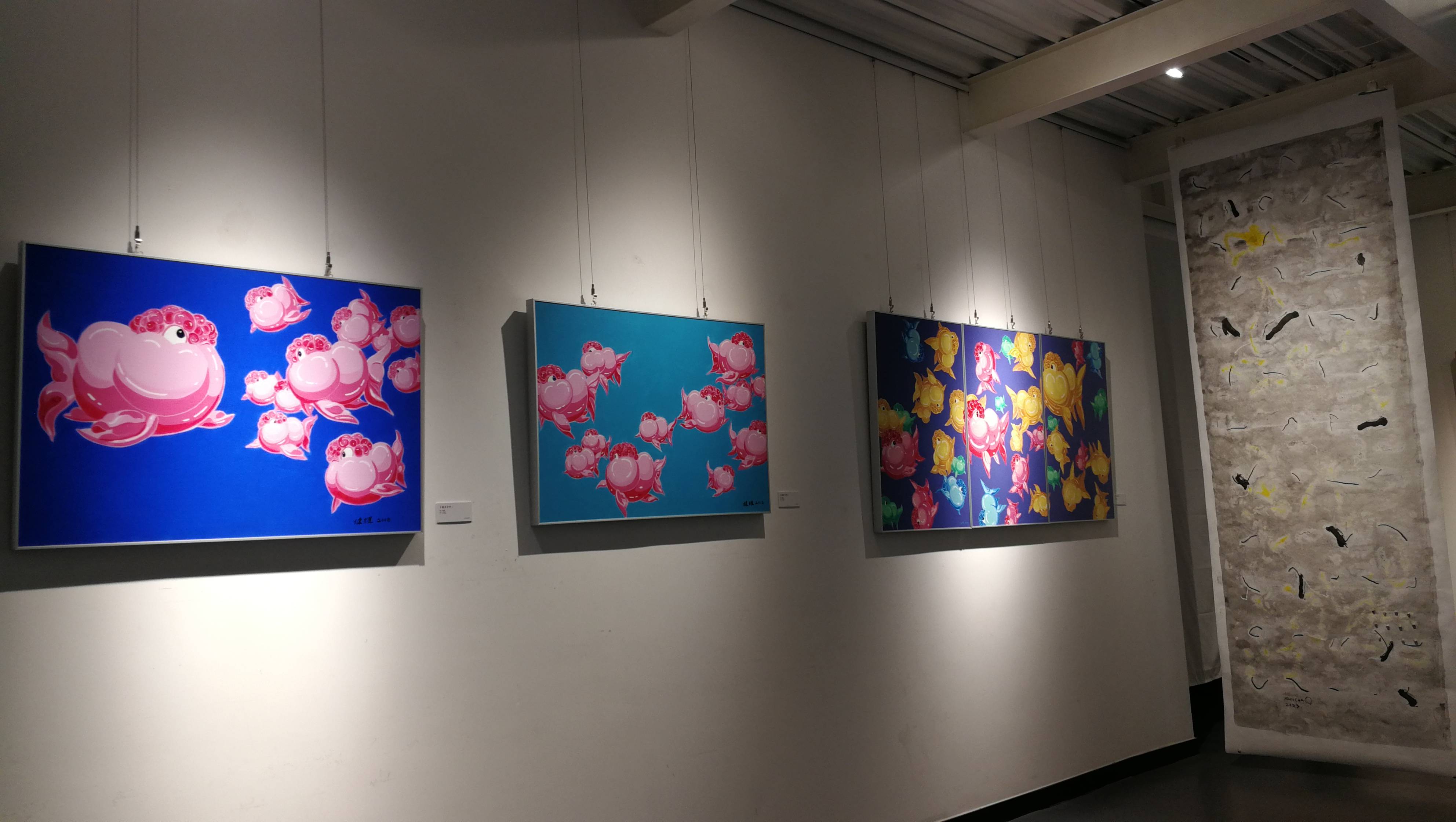 斑斓当代艺术展在盛世龙成艺术空间开幕_王笑今_北京市_中国