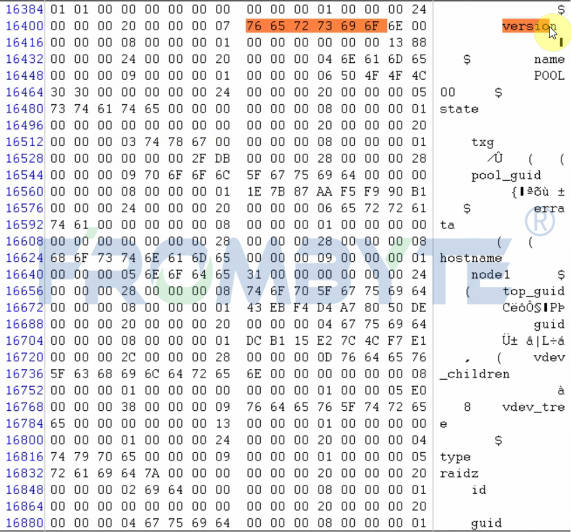 服务器数据恢复—Zfs文件系统数据恢复案例