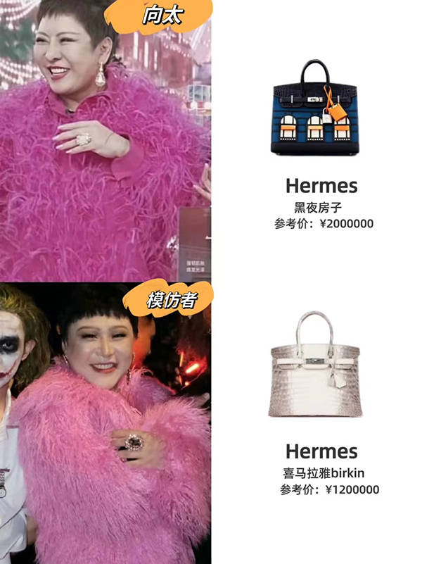 除了珠宝和高定,她的爱马仕也