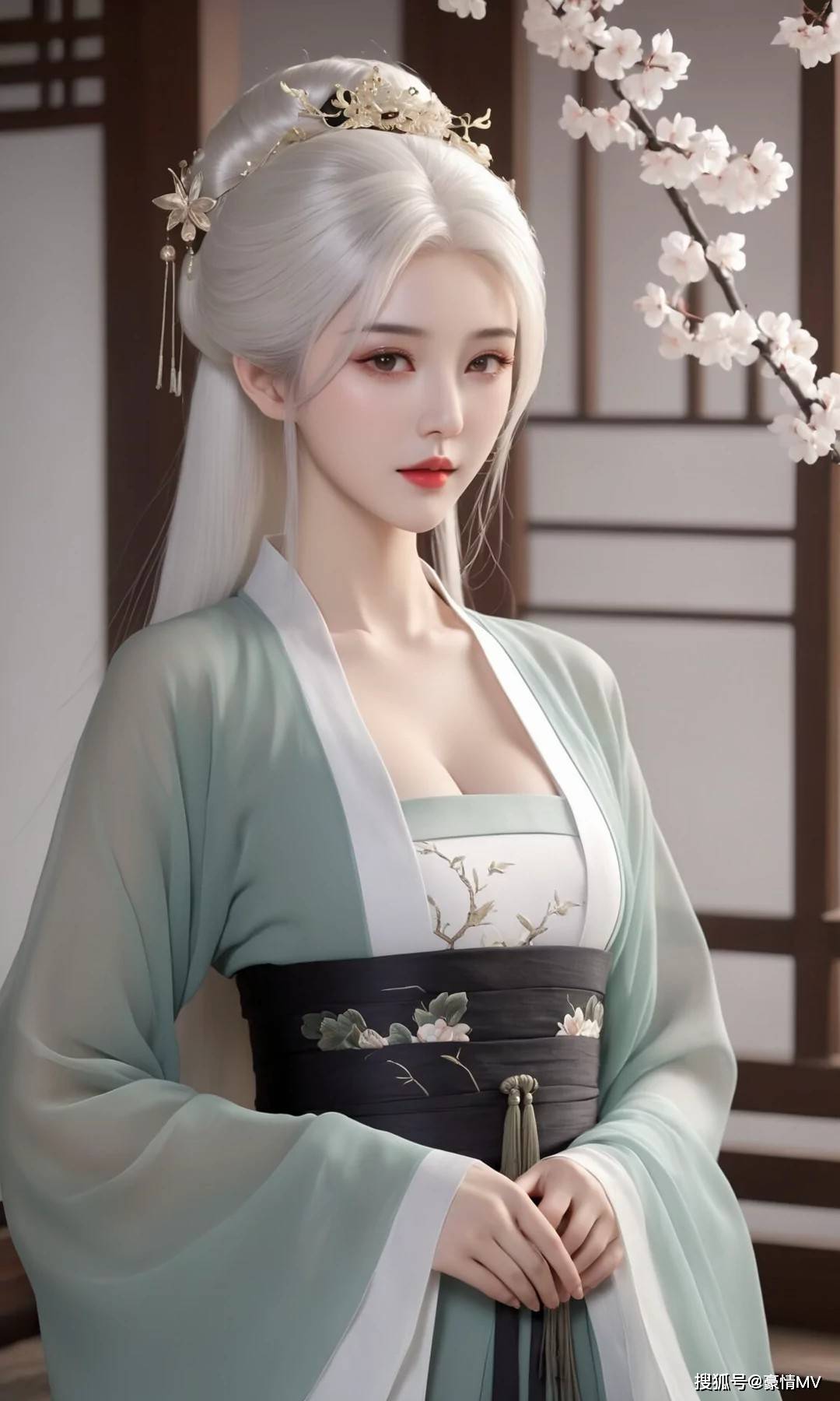 震撼!古装美女ai图库全新上线,惊艳你的视觉感官!