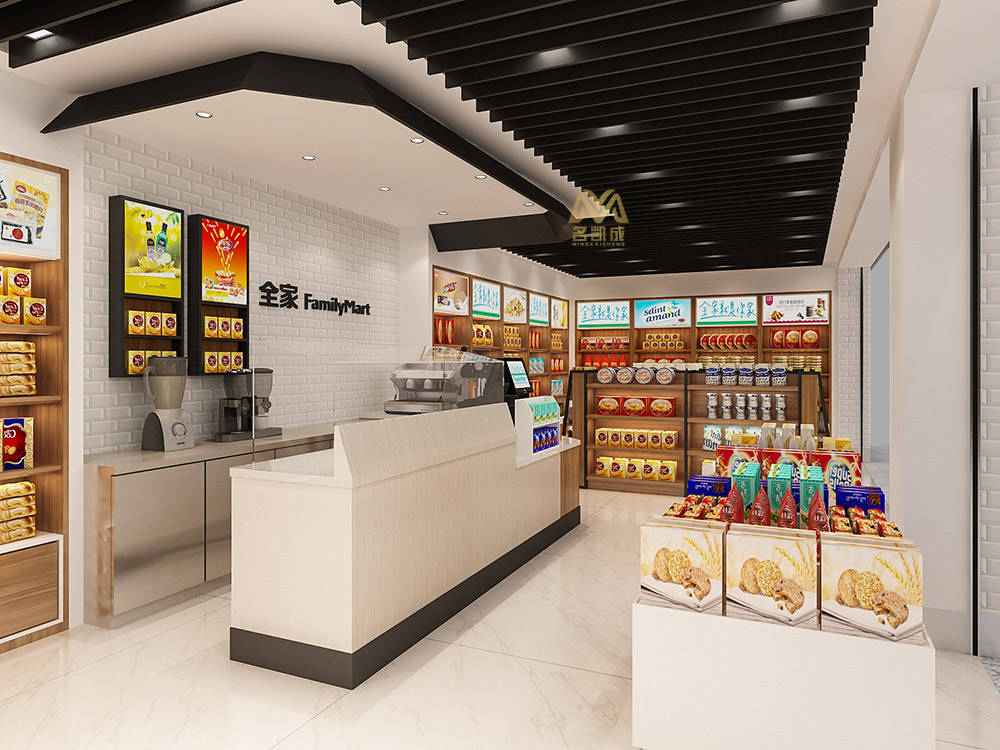 全家familymart日本连锁便利店室内设计理念与商业使用价值_顾客_购物