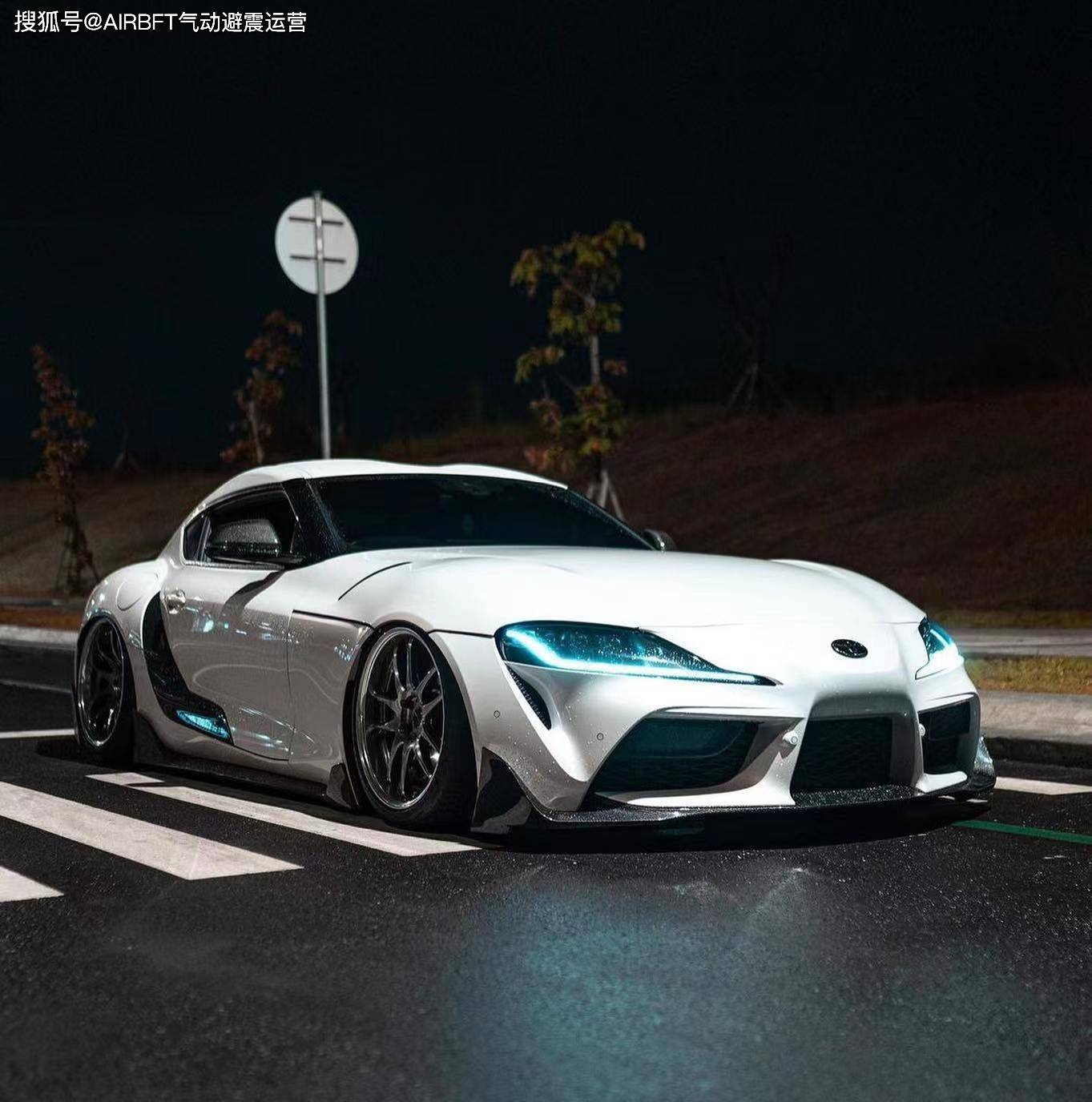 跨时代机器#丰田supra改装airbft气囊减震_搜狐汽车_搜狐网
