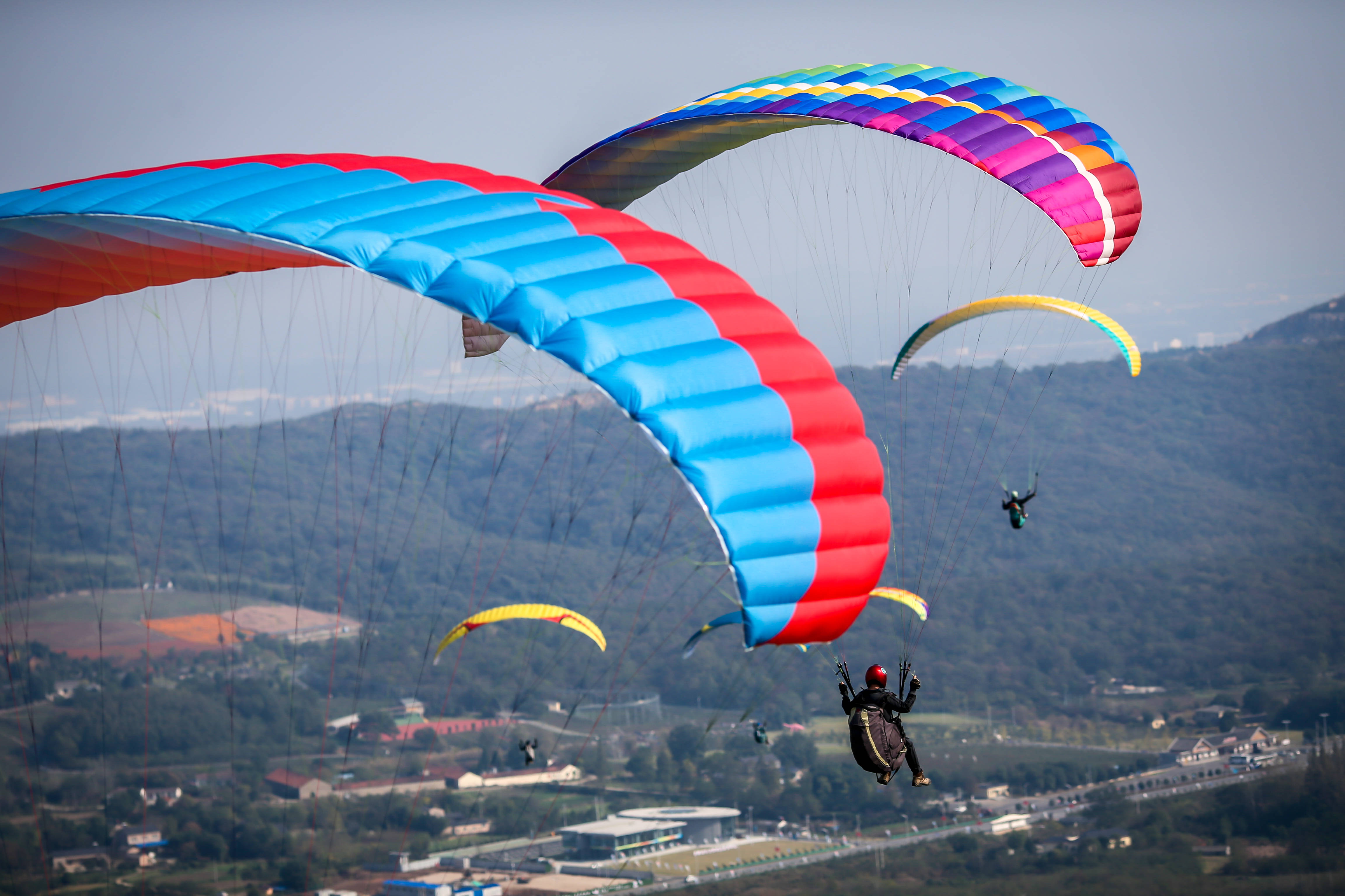 2023年滑翔伞定点世界杯总决赛在湖北荆门落幕