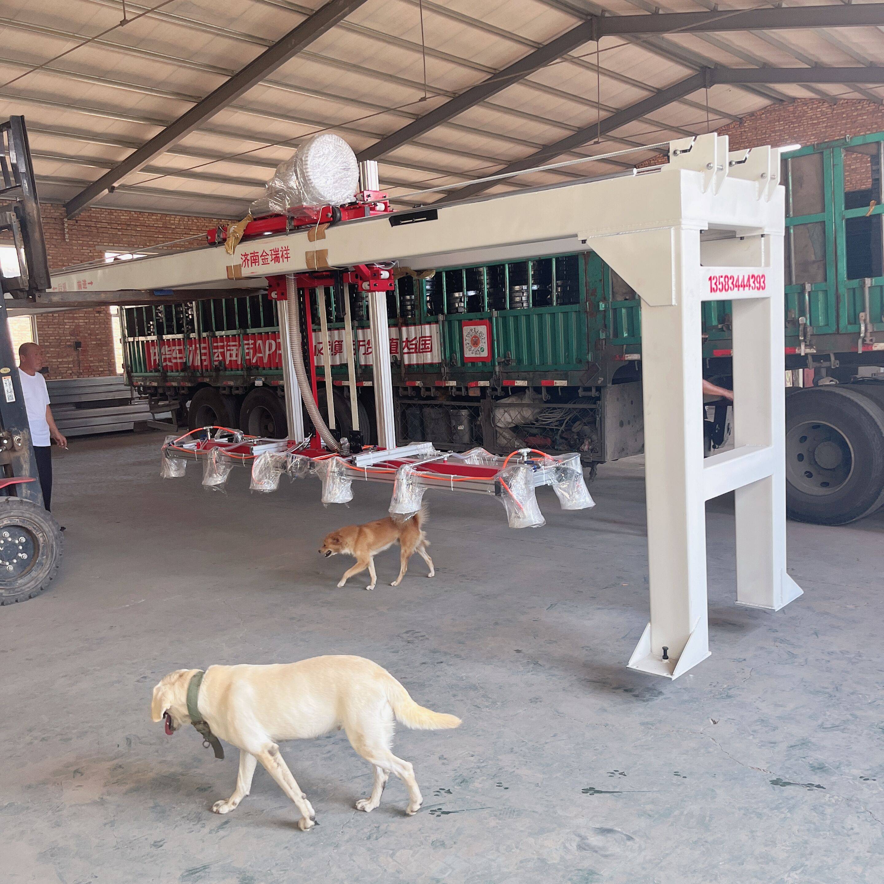 立柱码垛机嘉禾解说操作原理_板材_搬运工_工作