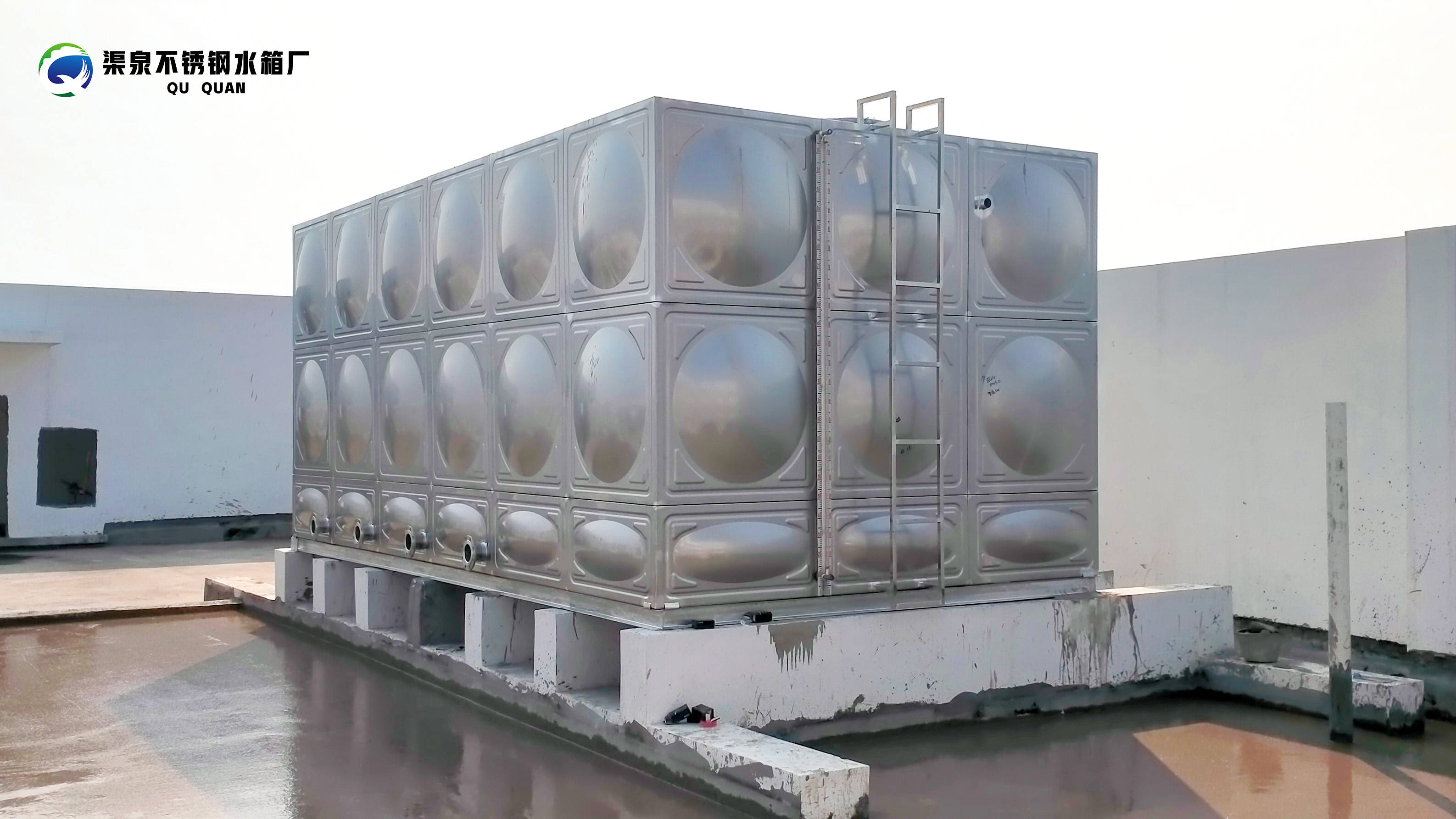组装式不锈钢方形水箱有何优势?_进行_运行_建设