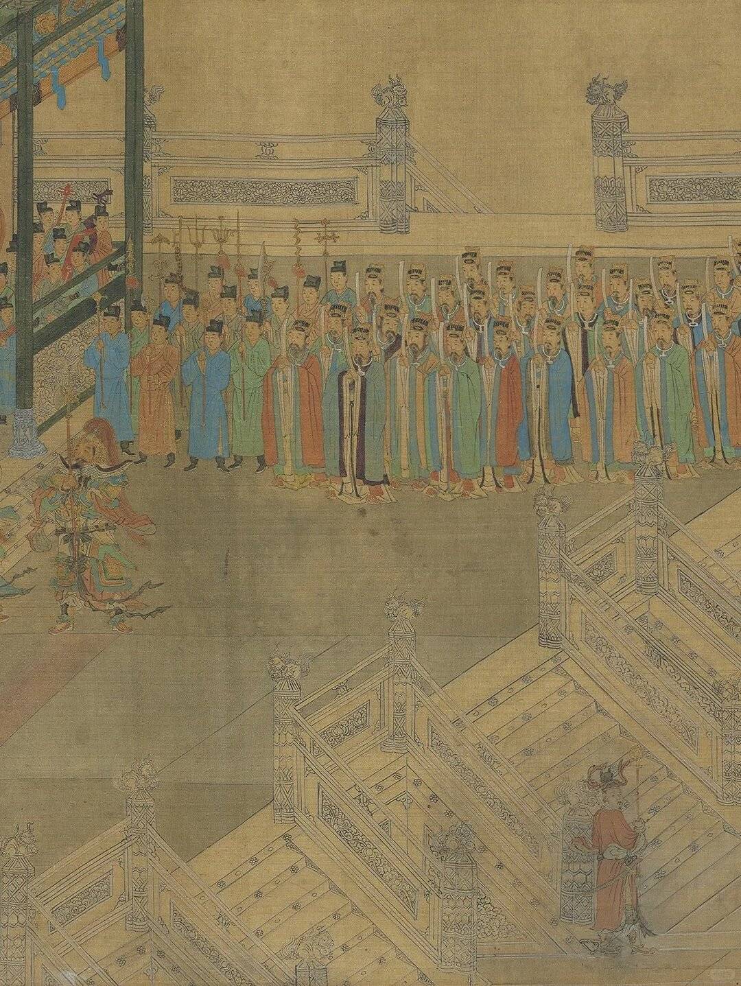 放大10倍看古代科举放榜现场丨《观榜图》