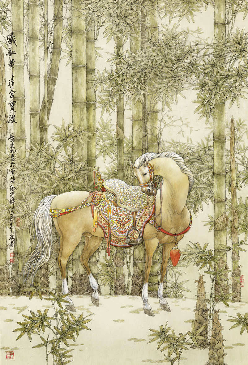 赵文元古代工笔组画作品集_cmx_九龙_中国