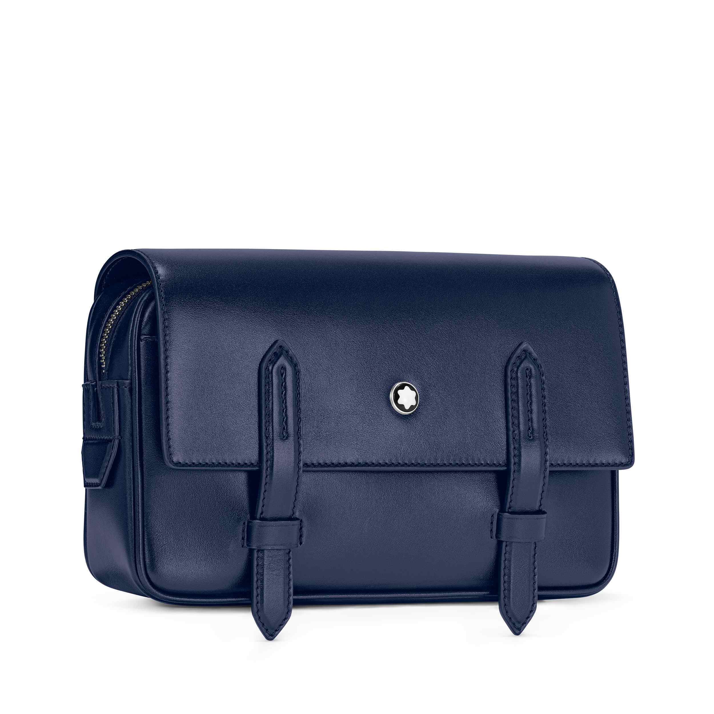 万宝龙以全新墨水蓝配色 演绎经典大班系列皮具_设计_公文包_作品