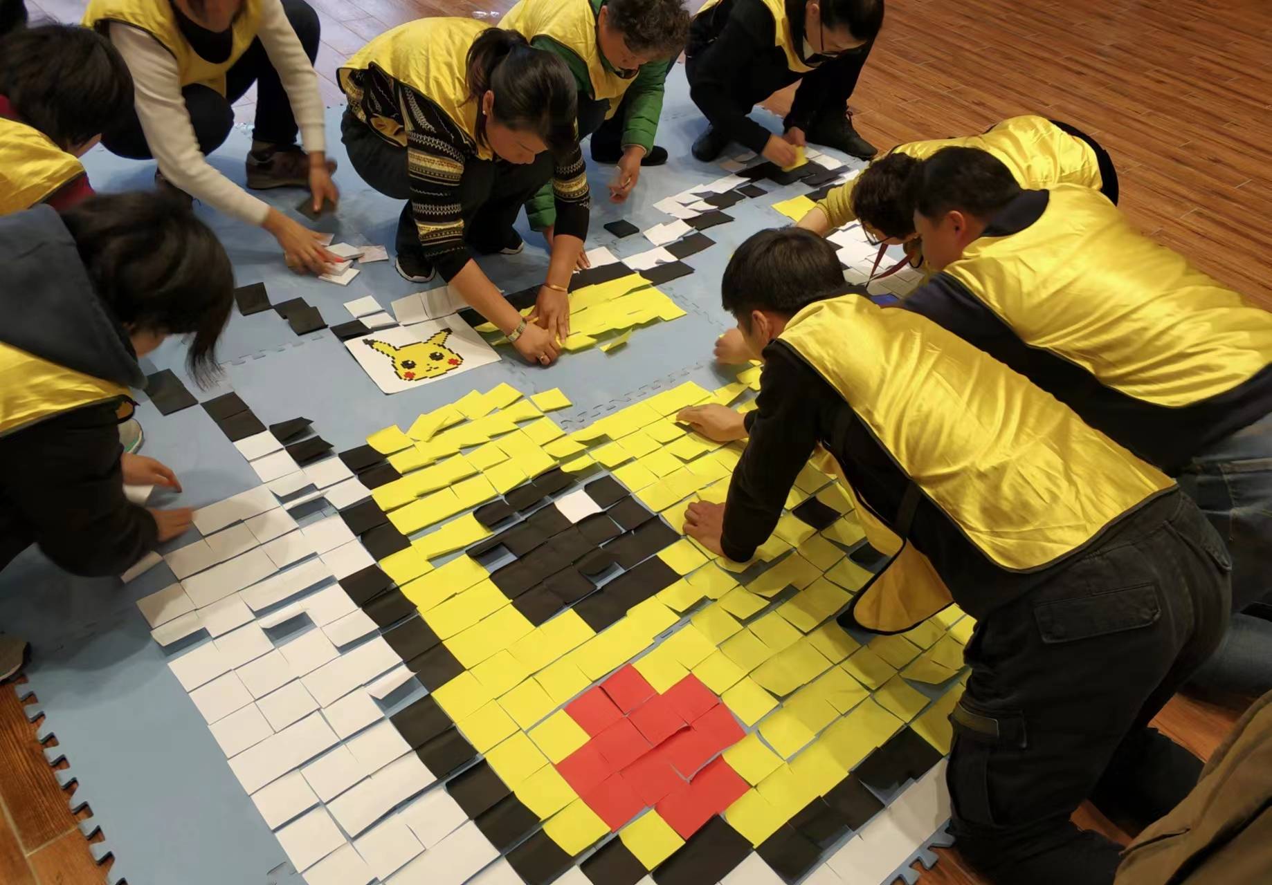 2024冬季室内主题团建——《像素大战》_分组_团队_文化