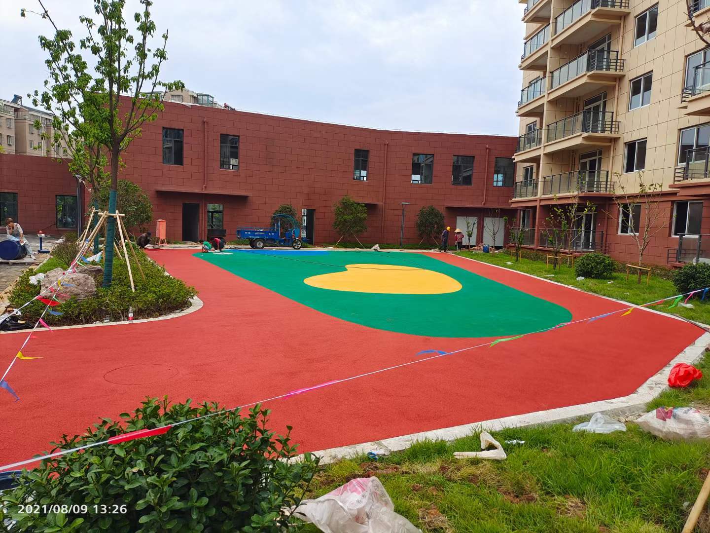 学校epdm塑胶跑道