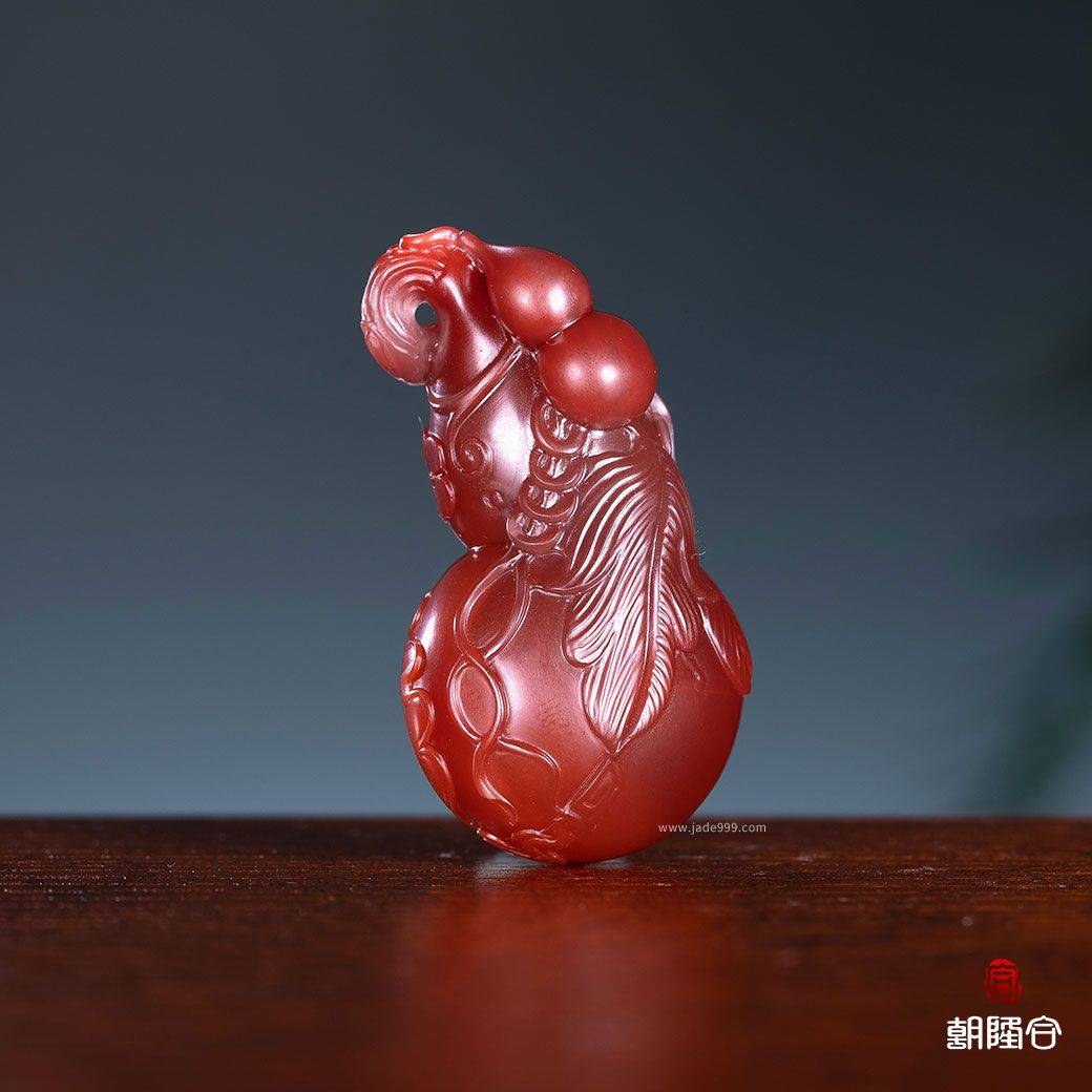 南红玛瑙葫芦的含义