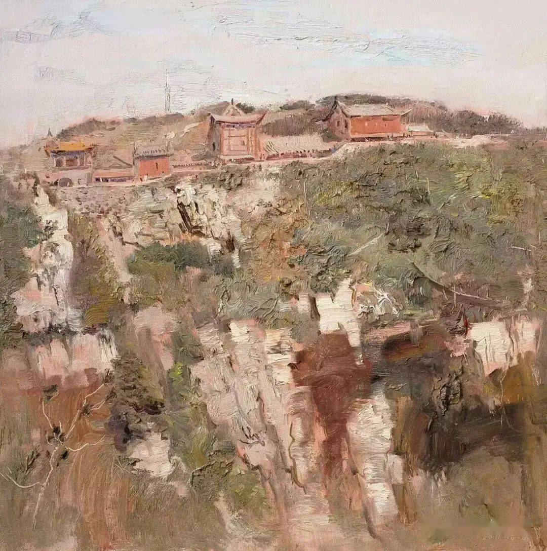 自然的静谧走进艺术家张冬峰写意风景油画赏析