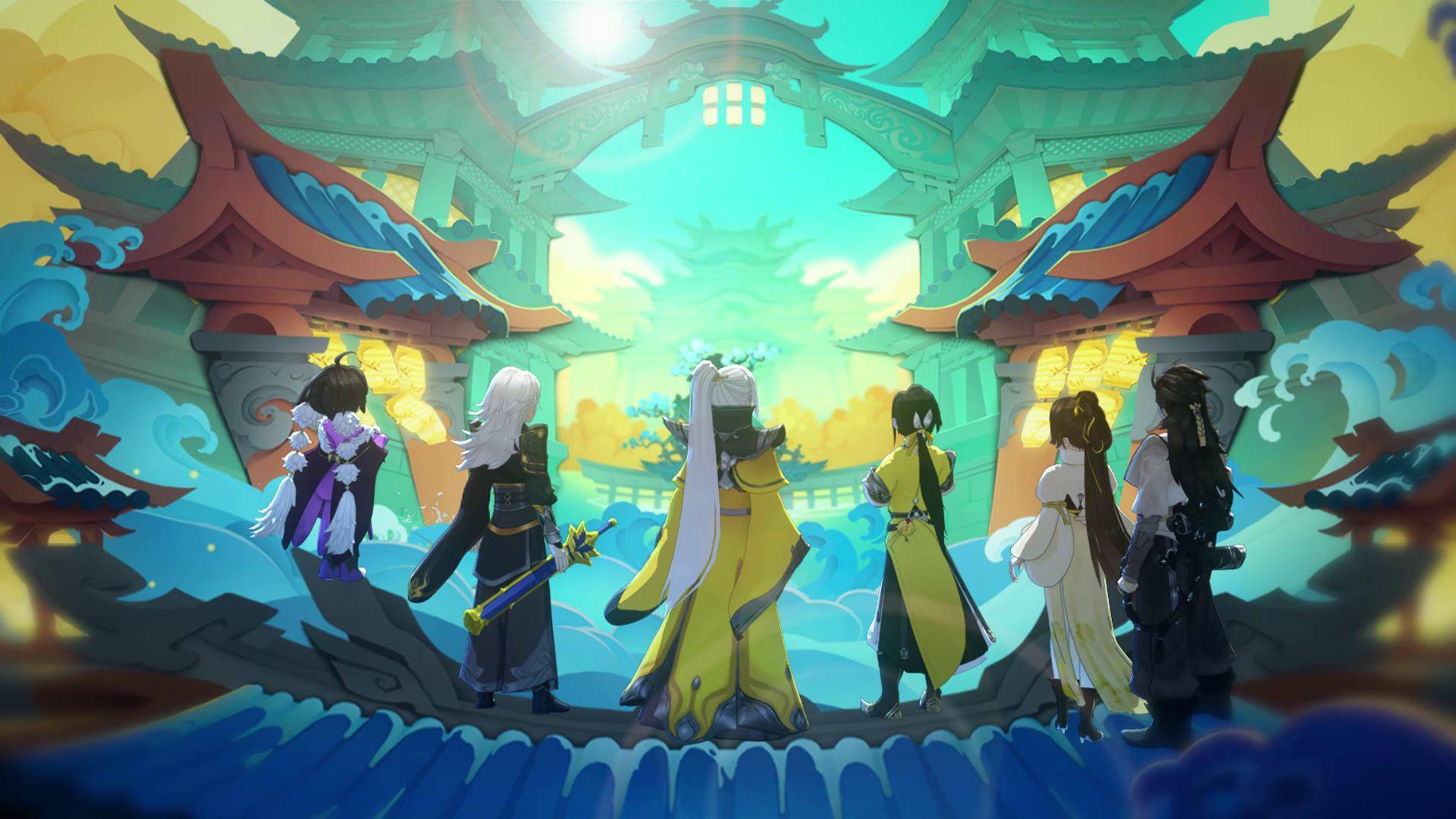 藏剑山庄入世两点十分x剑网3指尖江湖手游全新开场动画发布