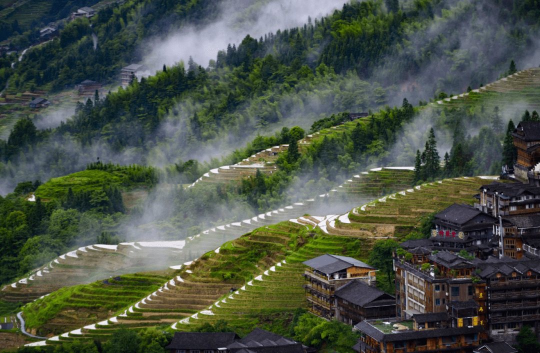 雨天过后桂林龙胜宛如仙境视觉盛宴来了
