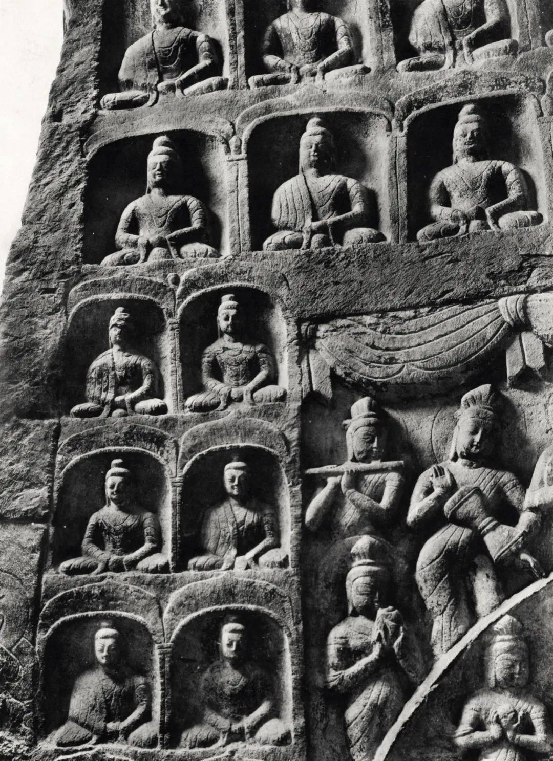 四十年代水野版云冈图集第十六窟