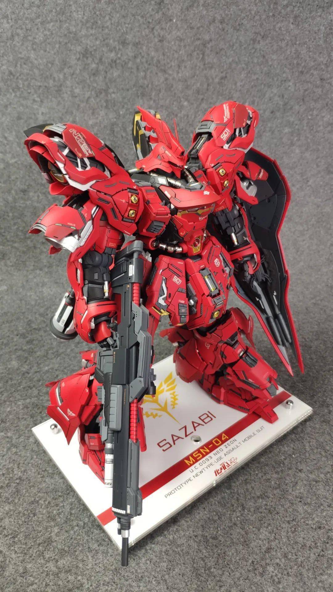 mg卡沙育胶改件涂装制作