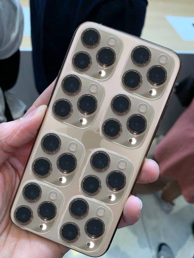 网友p图恶搞iphone13概念机:讽刺后置镜头数量越来越多