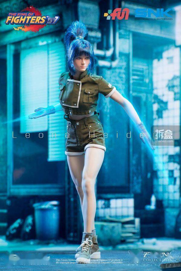 darksteel toys × zenpunk《拳皇97》怒队 莉安娜1:6可动人偶